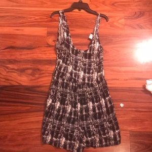 Open back romper